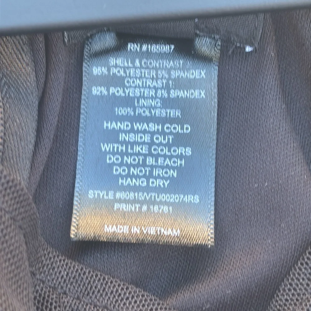 Alexa B Lace Mesh Maxi Dress Sequins V-neck Witchy Whimsigoth Goth Fairy Sz 14 - Picture 10 of 11